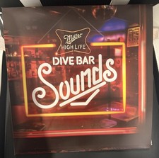 Miller High Life Dive Bar Sounds Liquid Filled Vinyl Brand New In Hand Free Ship