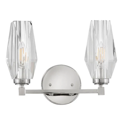 Hinkley Lighting 52482 Ana 2 Light 14"W Vanity Light - Brass - Picture 3 of 9