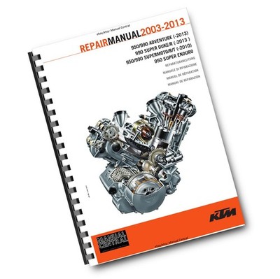 KTM 2003 - 2013 - 990 SUPER DUKE R - MOTOR WERKSTATT SERVICE REPARATURANLEITUNG