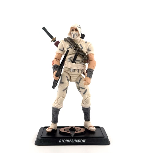 G.I. Joe Storm Shadow Ninja Cobra 25th Anniversary  Camo Outfit Pre-Owned Loose