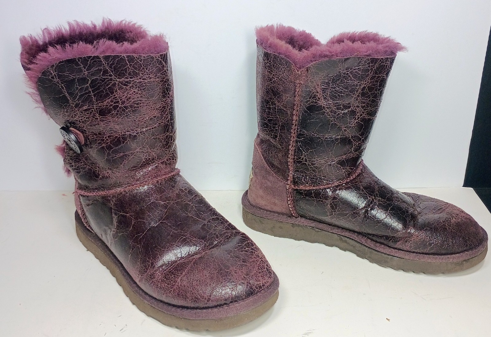 Uggs Krinkle Bailey Ankle Shearling Furlined Boot… - image 6