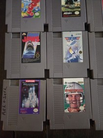 NES Video Game LOT 20 Total Nintendo Cartridges