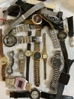 Seiko Lot Vintage Now Used Watches some Run Gold Silver Tone Citizen Seiko Scrap