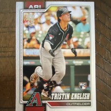 2026 Topps Series 1 - Tristin English Arizona Diamondbacks Rookie #346