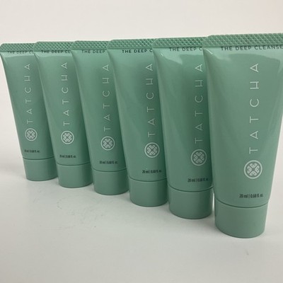 6x TATCHA The Deep Cleanse Gentle Exfoliating Cleanser 20 Ml/0.68 Oz each SEALED