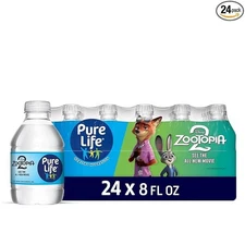 Pure Life Purified Water Bottles, 24 Pack Free Shipping