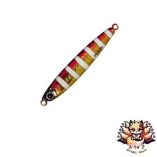 NEW Major Craft Tungsten Jig Para Vertical TG 120g #77 ZEBRA REDGOLD