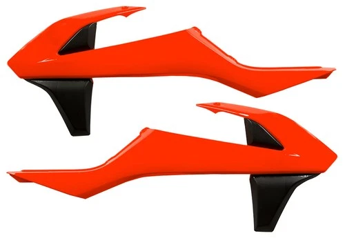 Acerbis 2421084617 Radiator Shrouds Flo Orange