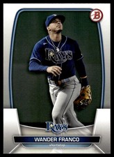 Wander Franco 2023 Bowman #97 Tampa Bay Rays 29683 Baseball Card