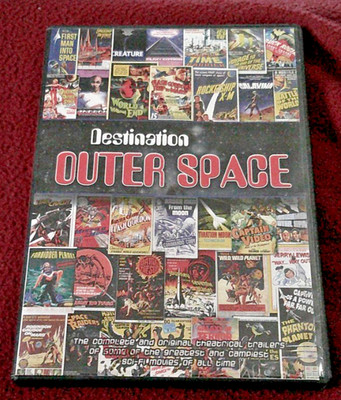 Destination Outer Space OOP DVD 50 science fiction movie trailers
