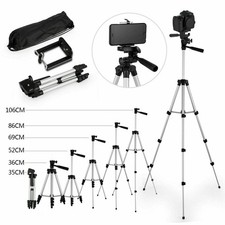 1P Professional Camera Tripod Stand  Phone Holder For Smartphone iPhone Samsung