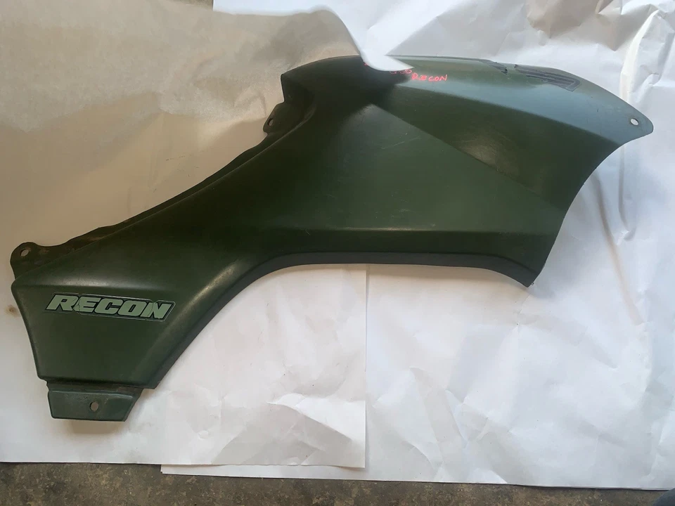 HONDA RECON 250 TE, TM RIGHT BODY SIDE PANEL, SCOUT GREEN 83550-HS0-A20ZA - Image 3 of 4
