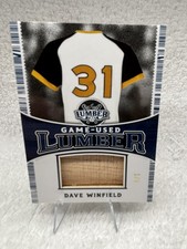2024 Leaf Lumber Game Used  1/4 Dave Winfield #GUL-22 HOF