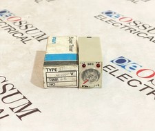 FUJI ELECTRIC ST6P-4 SUPER TIMER ON DELAY RELAY 220VAC FREE FAST SHIPPING