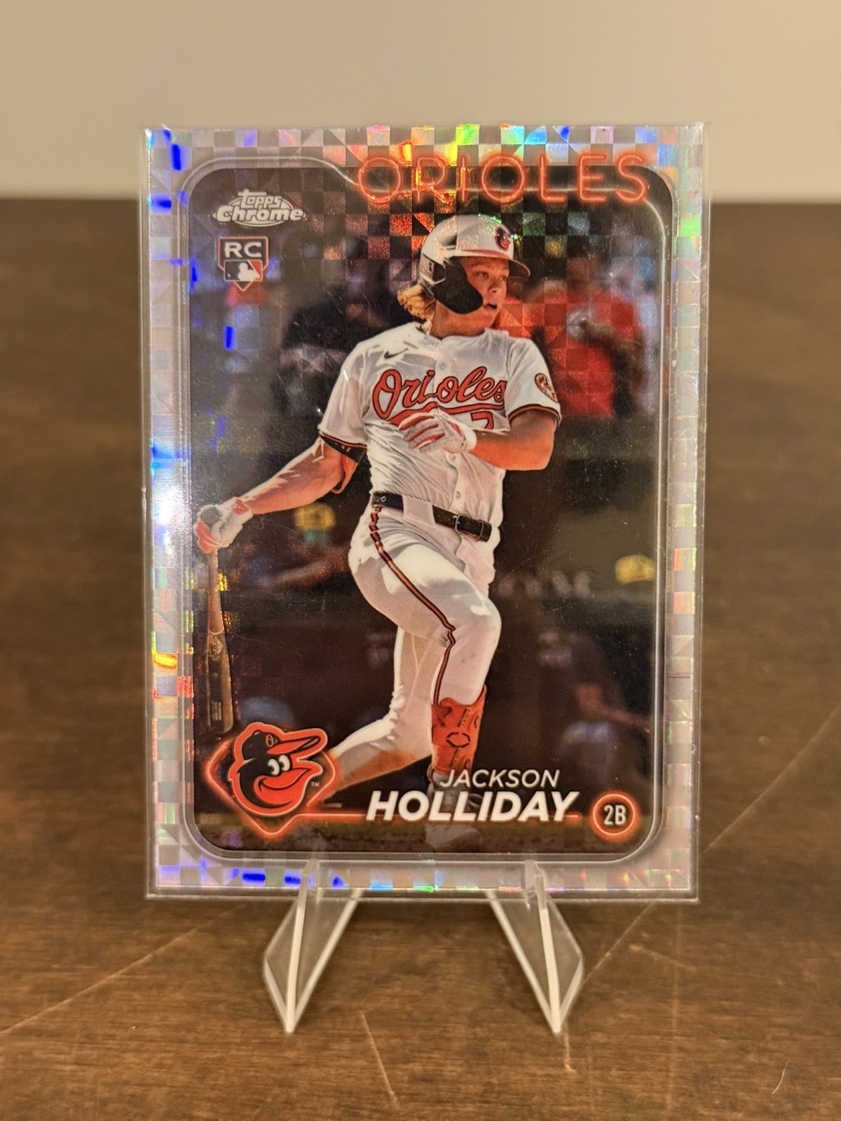 2024 Topps Chrome Update Series - Jackson Holliday #USC200 X-Fractor (RC)
