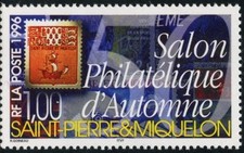 SAINT PIERRE ET MIQUELON NEUF N°637 ** SALON PHILATELIQUE  TB, 1996 SPM MNH