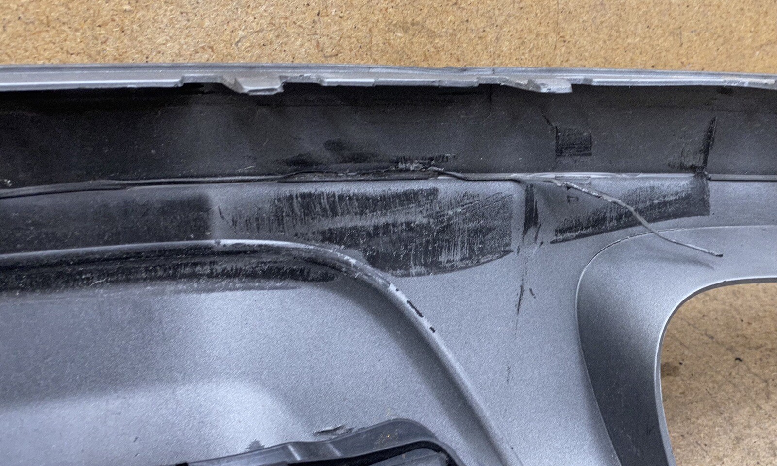 2017-2019 Audi Q7 Rear Bumper Lower Valance Diffuser 4M0807521 OEM 