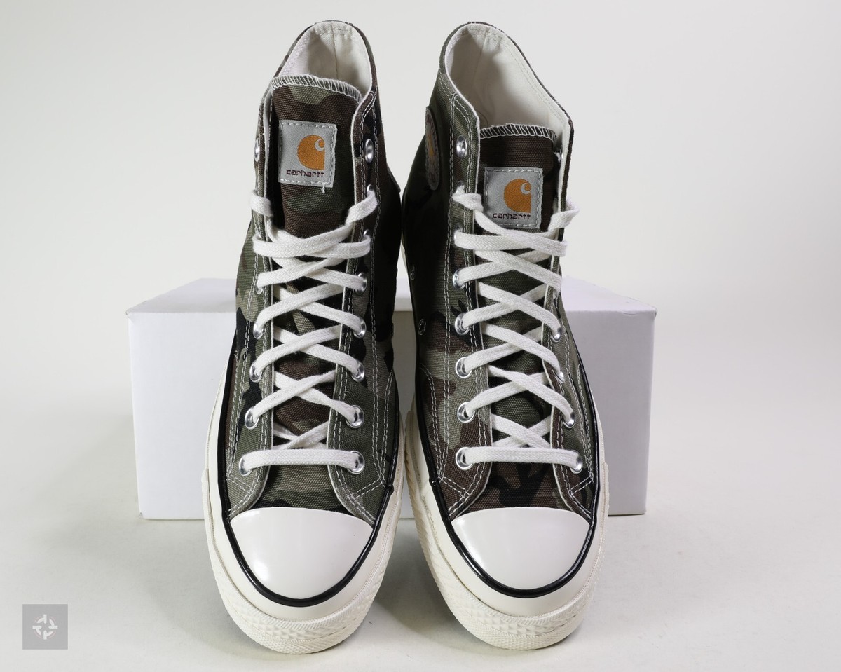Converse Carhartt Chuck Taylor 70 High WIP Camo Shoes Men's