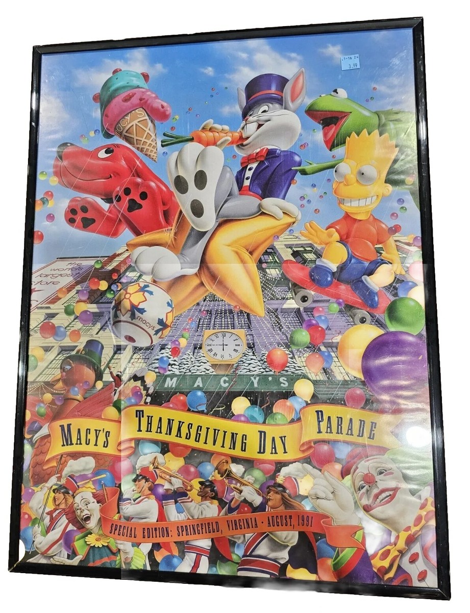 KAWS x Macys Parade ポスター Kaws Thanksgiving Day Parade Macy's Poster Companion