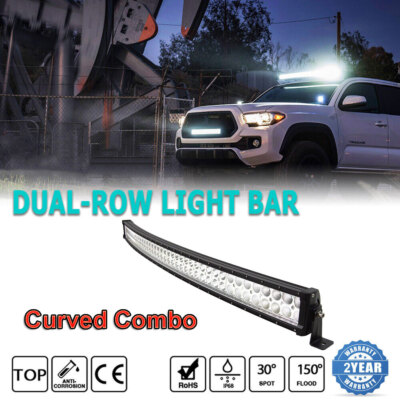 Curved 22'' 32'' 42'' 52'' LED Lightbar Arbeitsscheinwerfer Auto Offroad SUV 12V 24V