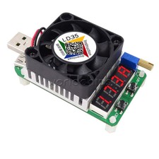 35W Electronic Load Resistor USB Interface Test Discharge Battery Tester LD25