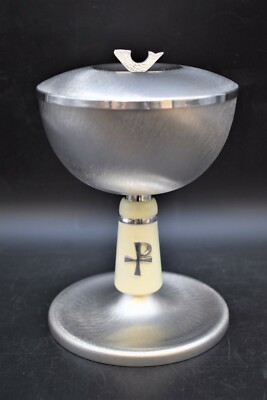 Nice Large Capacity Ciborium + 7 3/8'' ht + 2 Available (#1119) Chalice Co.