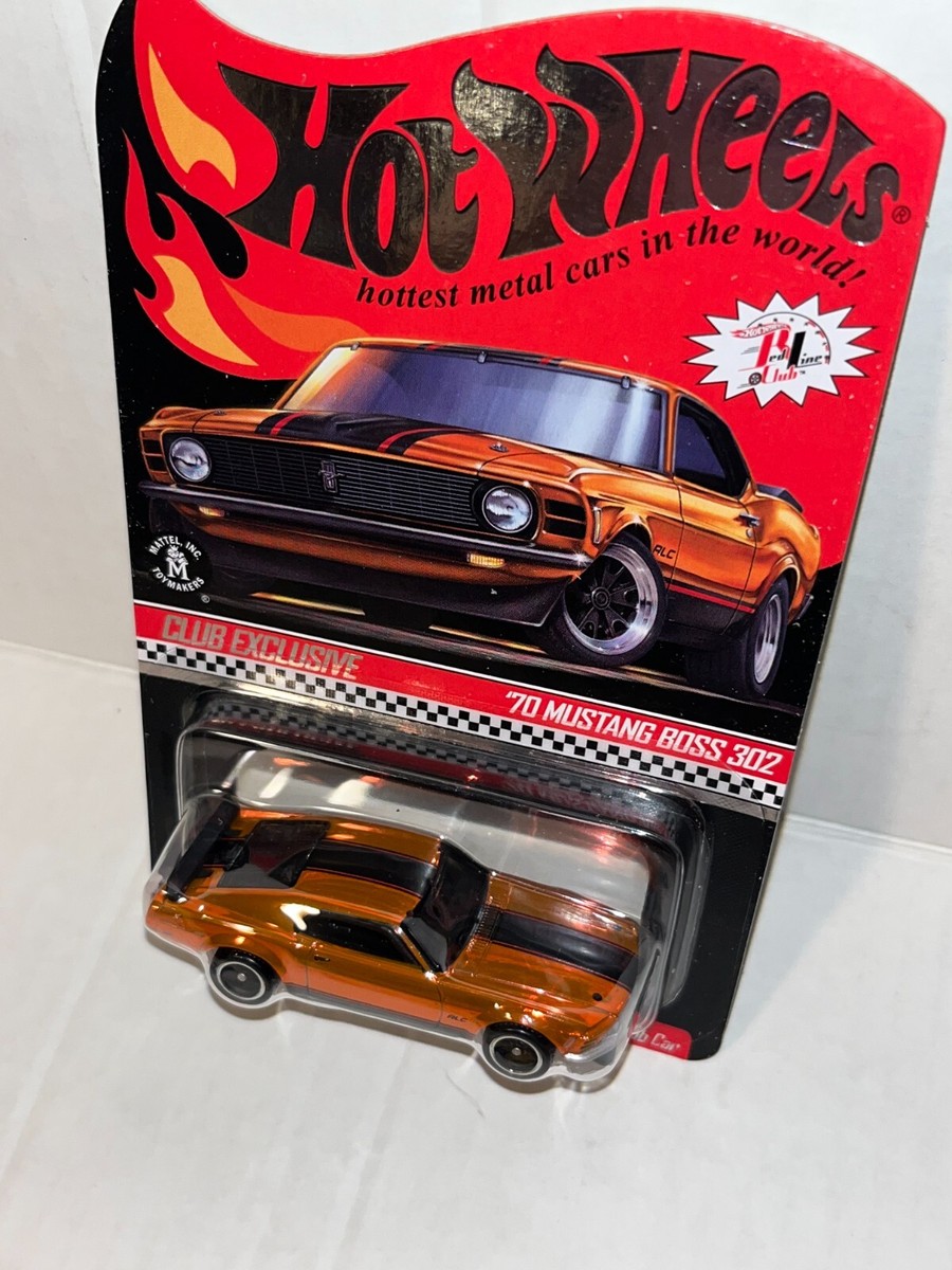 Hot Wheels 2021 RLC Club Car '70 Mustang Boss 302 Car Kit | eBay