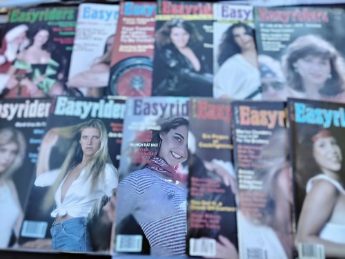 Easyriders Motorcycle Magazine 1997 Lot of 11,David Mann Poster