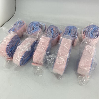 10 PK 4425FAO vital Signs Abdominal Transducer Belt Loop Pink/blue 3.8cm X 1.2cm
