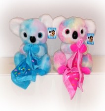 Koala B&auml;r Pl&uuml;schtier Kuscheltier mit Kuscheldecke, 28 cm, 2 Farben, Top Qualit&auml;t