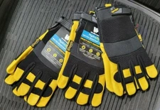 XL SIZE Wells Lamont Men's HydraHyde Water Resistant Leather Work Gloves 3 pairs