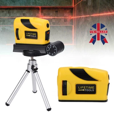 3D Laser Level Self Leveling Point Line Cross Horizontal Vertical With Tripod s