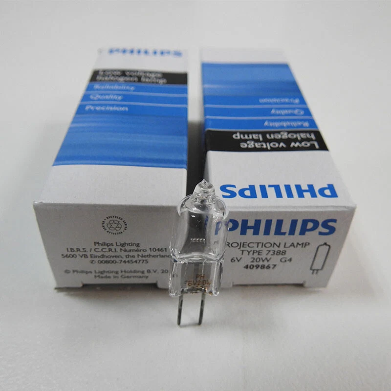 PHILIPS 6V20W Projector Lamp 7388 Light CX21 CX22 Bulb Shadowless Lamp - Image 3 of 3