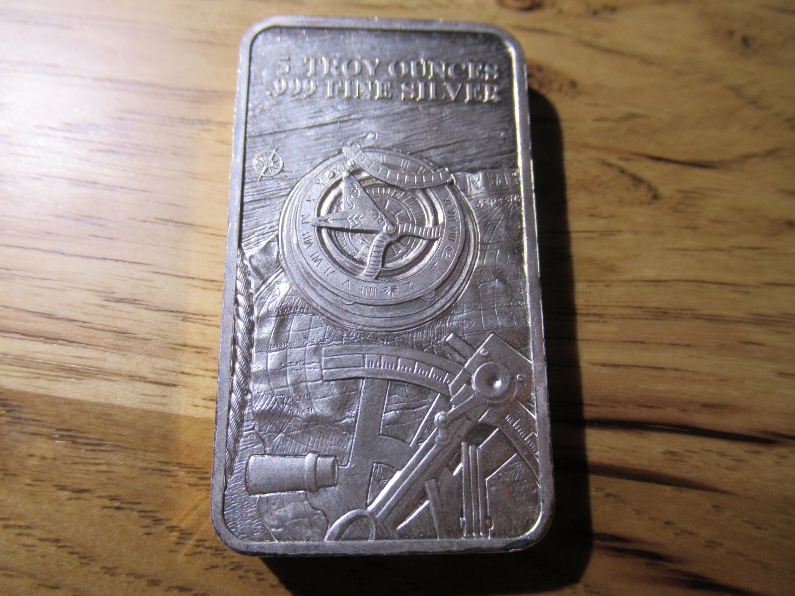 SILVER TOWN 5 OZ BULLION SILVER BAR eBay
