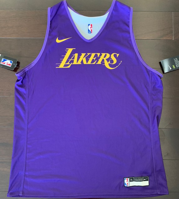 lakers practice jersey nike