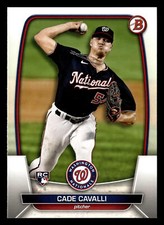 Cade Cavalli 2023 Bowman #94 Washington Nationals BASEBALL ROOKIE *060