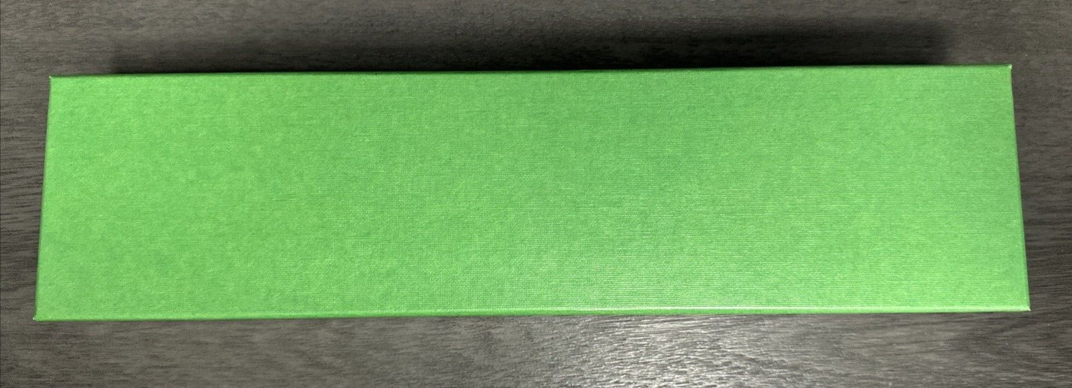 REBOXX Model Train Boxes 18" X 4-3/8" X 2-5/8" Inside Dimensions - Bright Green