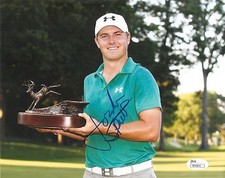 Jordan Spieth Signed AUTOGRAPH JSA 8X10 Photo 1st PGA WIN Masters/US Open Champ 