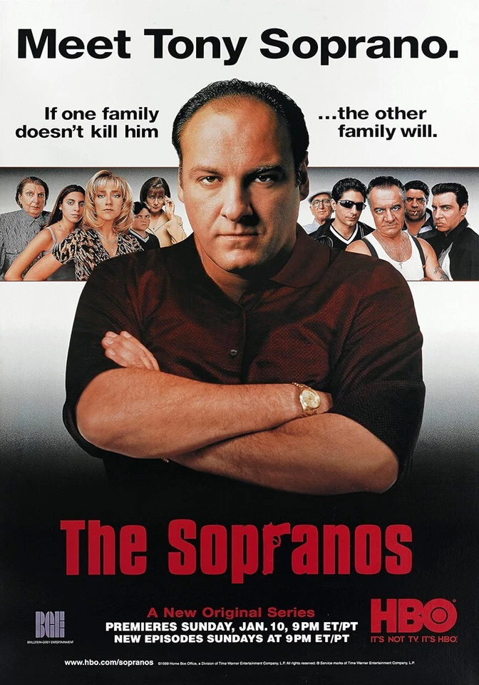 POSTER PRINT I Soprano (1999) Poster Film Film #523