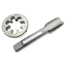 M30 x 1.5 HSS Tap & Die Set RH M30 x 1.5mm Die M30x1.5 Tap Right Hand 30x1.5 New