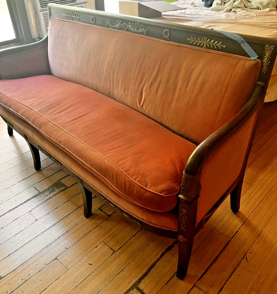 拿破仑三世 Ormolu 安装红木长椅 - Blair Fairchild Fox 系列 — 第 2/4 张图片