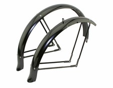 Bike 26 Flared Standard Balloon Fender Set Black. bike part ,bicycle parts.