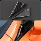 Real Carbon Fiber Window Front Triangle Trim For Lexus RC F SPORT RC 200 300 350