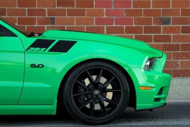 2010-14 Mustang Side Upper Fender Stripes -302- [UF3M]Vinyl