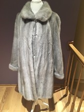 Manzari Italian Made Mink Fur Coat Size 16