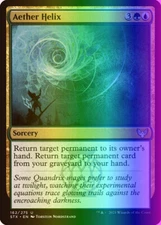 MTG Aether Helix (162/447) Strixhaven School of Mages LP FOIL