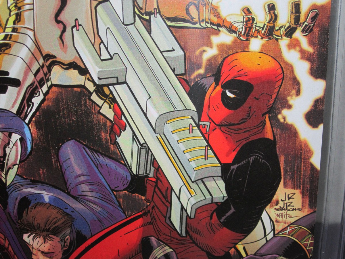 ONLY 1~ DOOMWAR 5 CGC 9.8 Signed Stan Lee DEADPOOL COVER ONLY 1~ DOOMWAR 5 CGC 9.8 Signed Stan Lee DEADPOOL COVER
