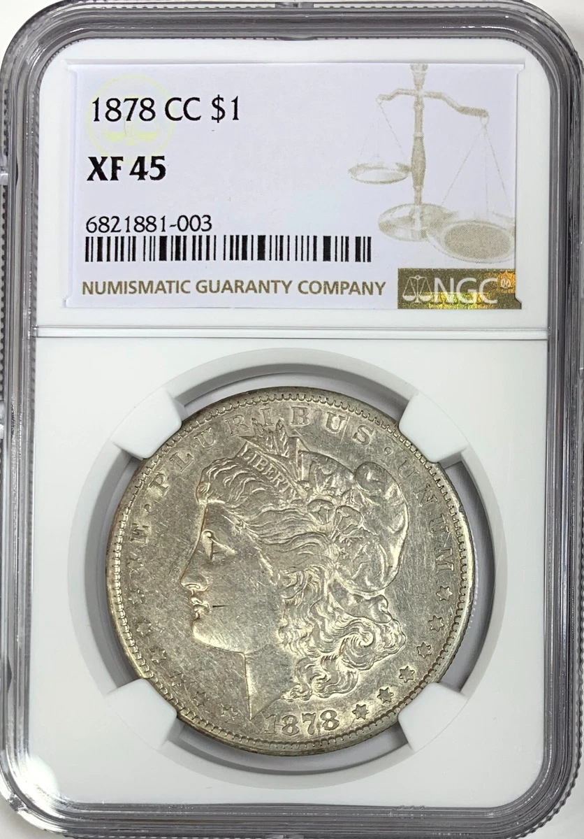 1878 Year Grade XF 45 US Morgan US Dollars (1878-1921) for sale | eBay