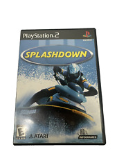 Splashdown (Sony PlayStation 2, 2001) PS2 Atari Jet Ski Game (TESTED) READ