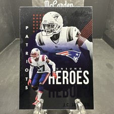 2021 Absolute Unsung Heroes J.C. Jackson #UH14 New England Patriots